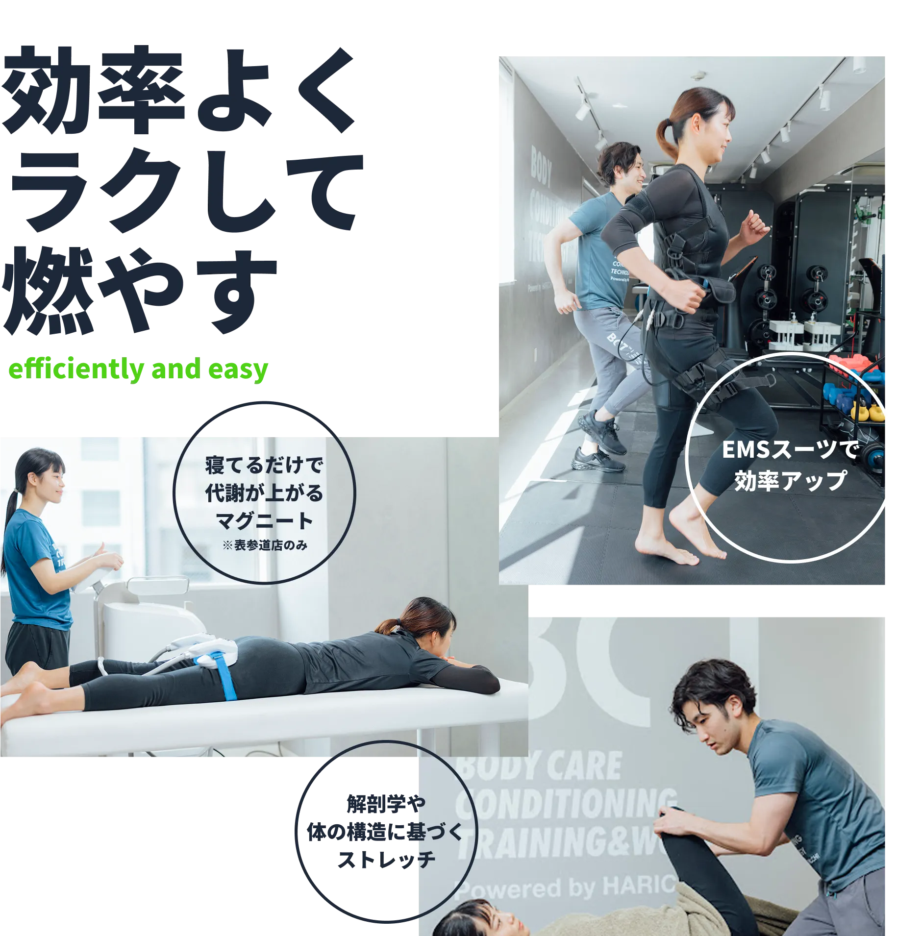 効率よくラクして燃やす