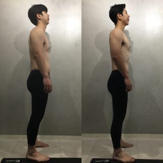 パーソナルトレーニング　ダイエット　ビフォーアフター　横